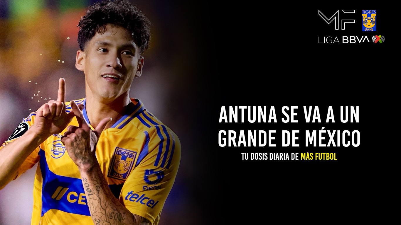 Uriel Antuna sale de Tigres y ficha con Pumas