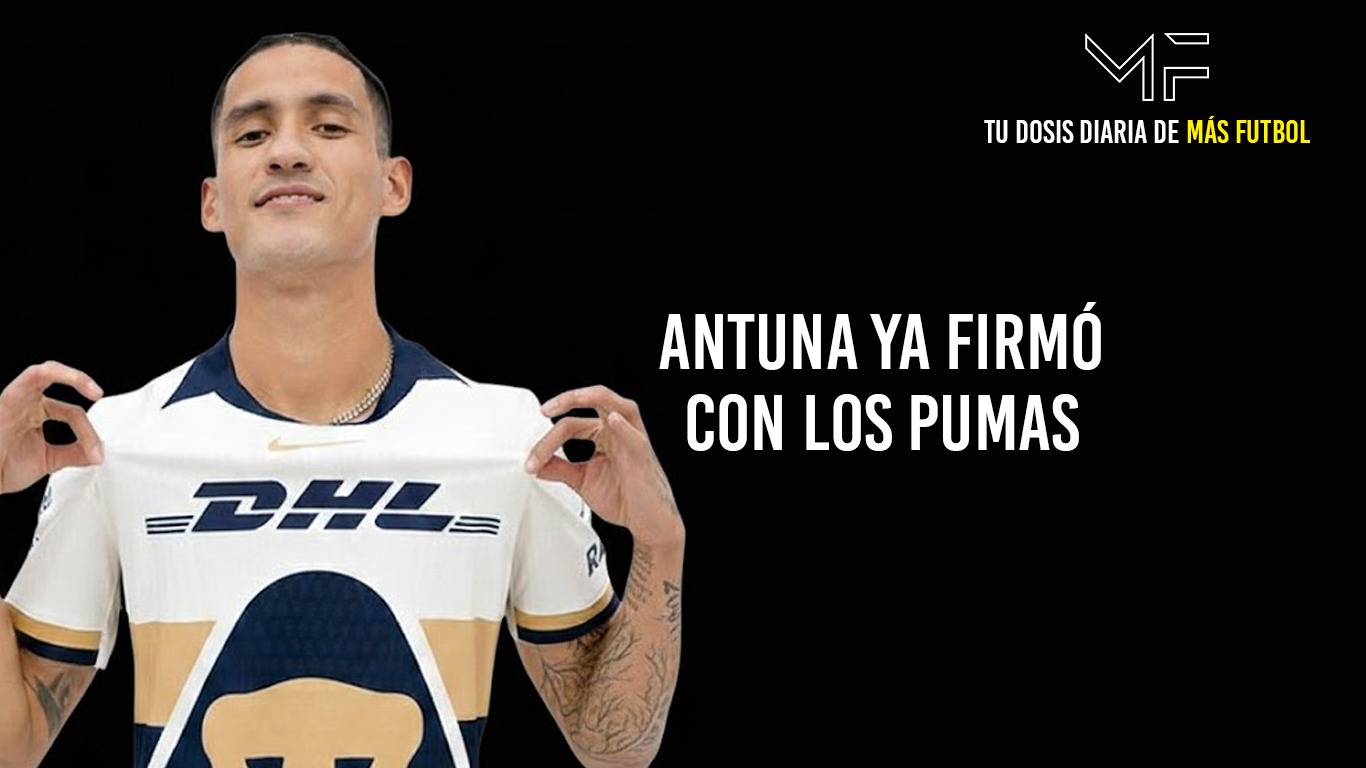 Pumas hace oficial el fichaje de Uriel Antuna