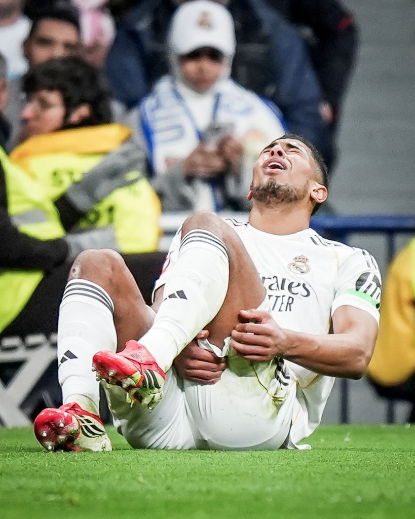 Real Madrid pierde a Bellingham por lesión