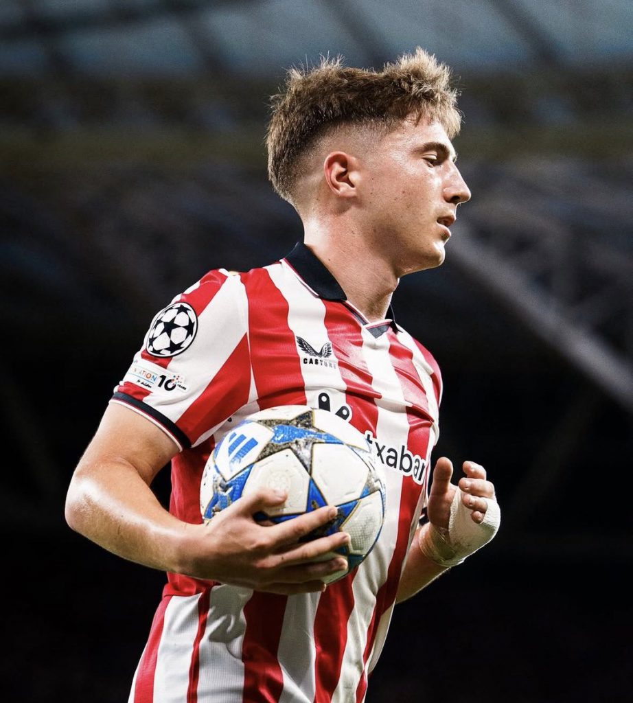 Nico Williams y Jaureguizar