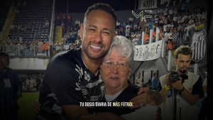 Neymar cumple el sueño de María