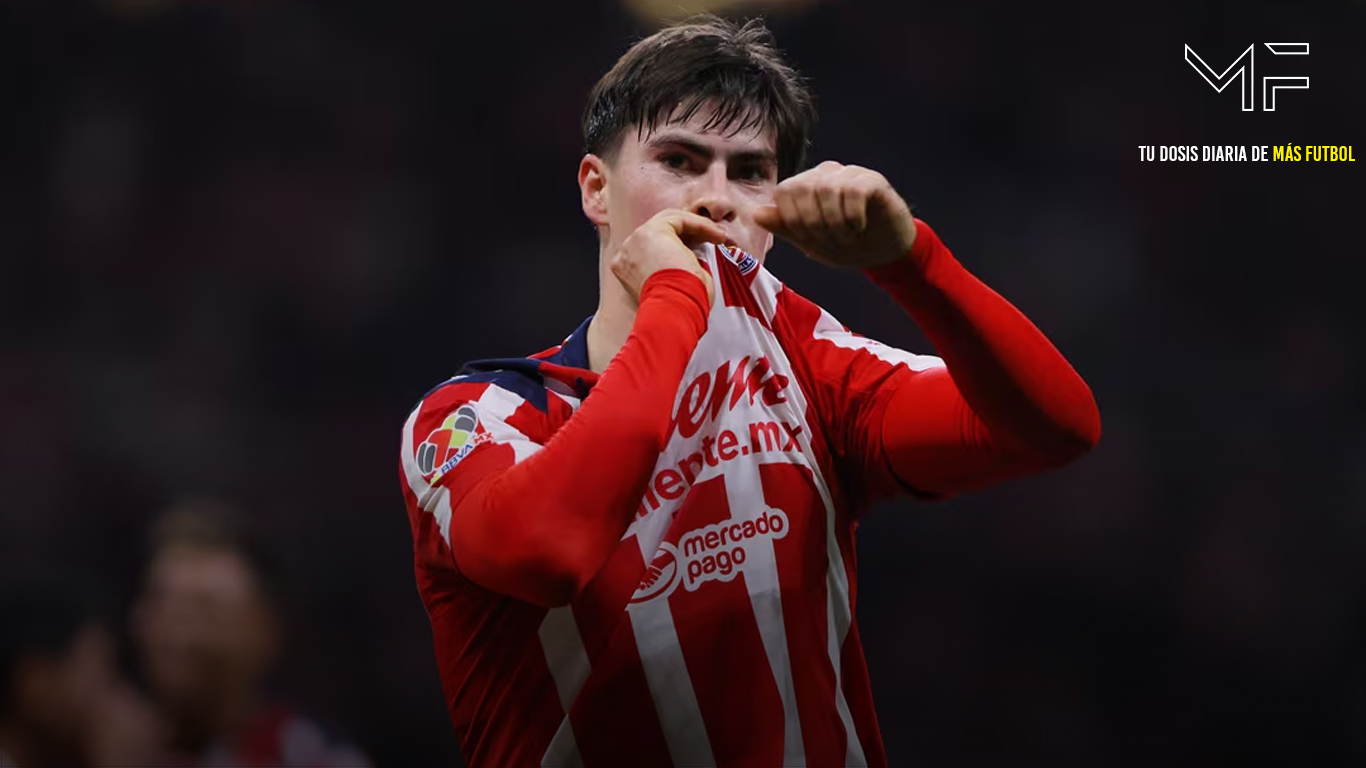 hormiga gonzalez festejo cubo torres gol chivas vs america clasico