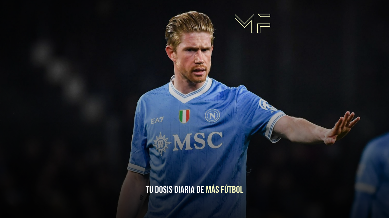 El regreso de De Bruyne reaviva el sueño del Nápoles