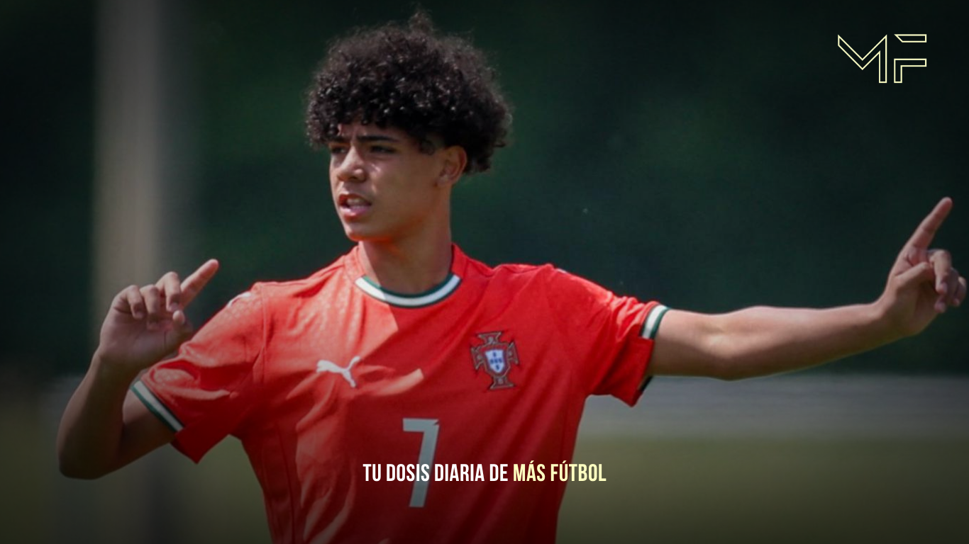 Cristiano Jr. prueba en el Madrid