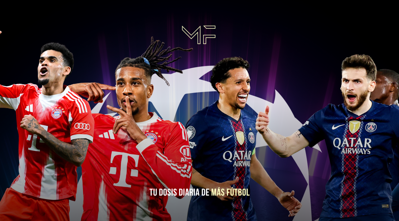 PSG y Bayern amenazan la historia en Champions