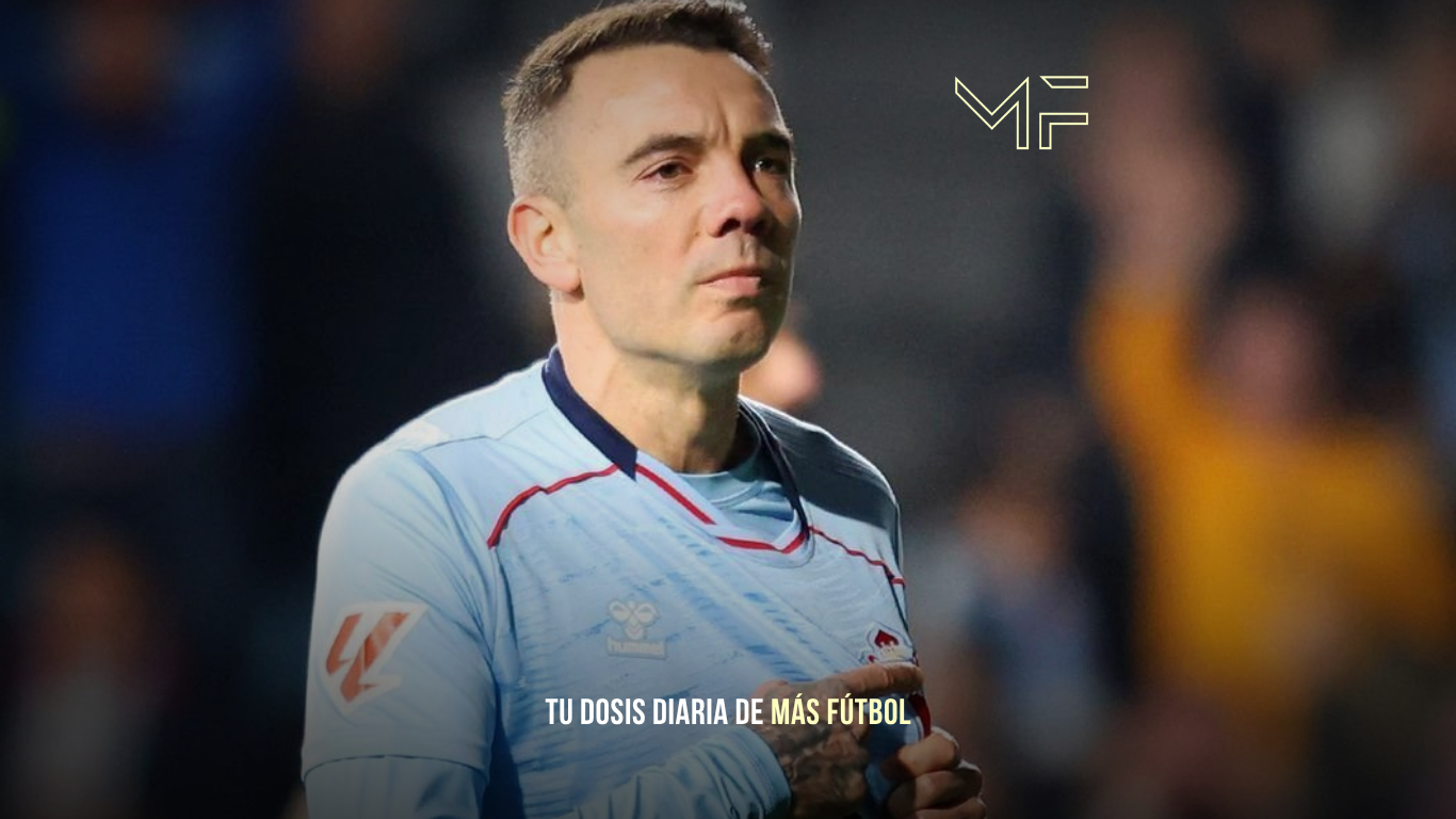 Iago Aspas aplaza su adiós en Vigo