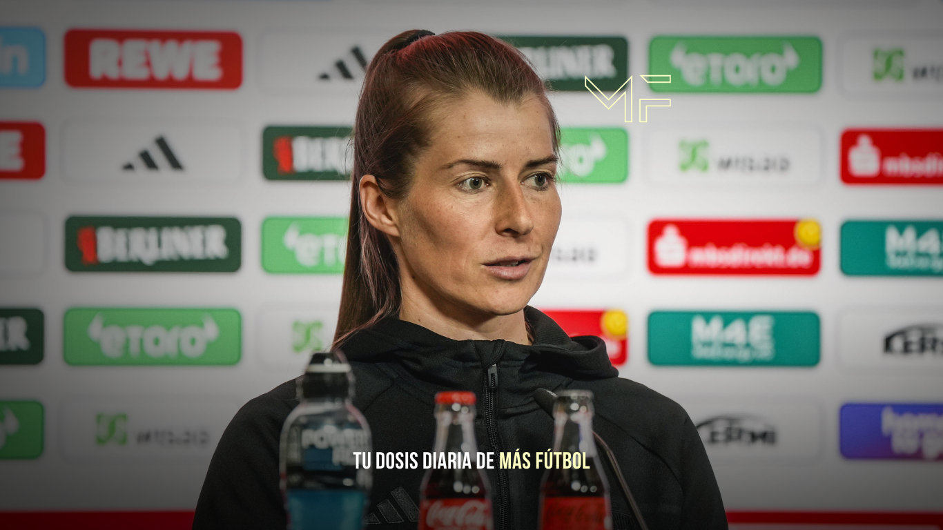Bundesliga: Marie-Louise Eta hizo historia tras convertirse en la primera mujer en ganar un partido en las cinco grandes ligas masculinas de Europa.