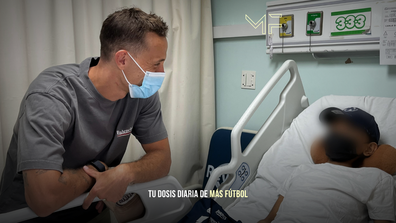 Canales y un gesto que trasciende el fútbol