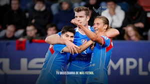 Atlético gana sin convencer en El Sadar