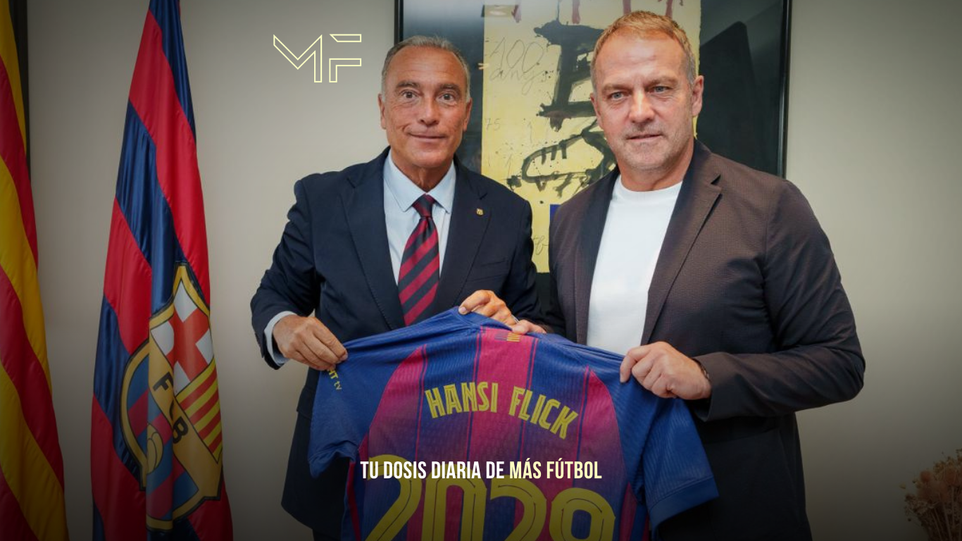 Barcelona blinda a Flick hasta 2028