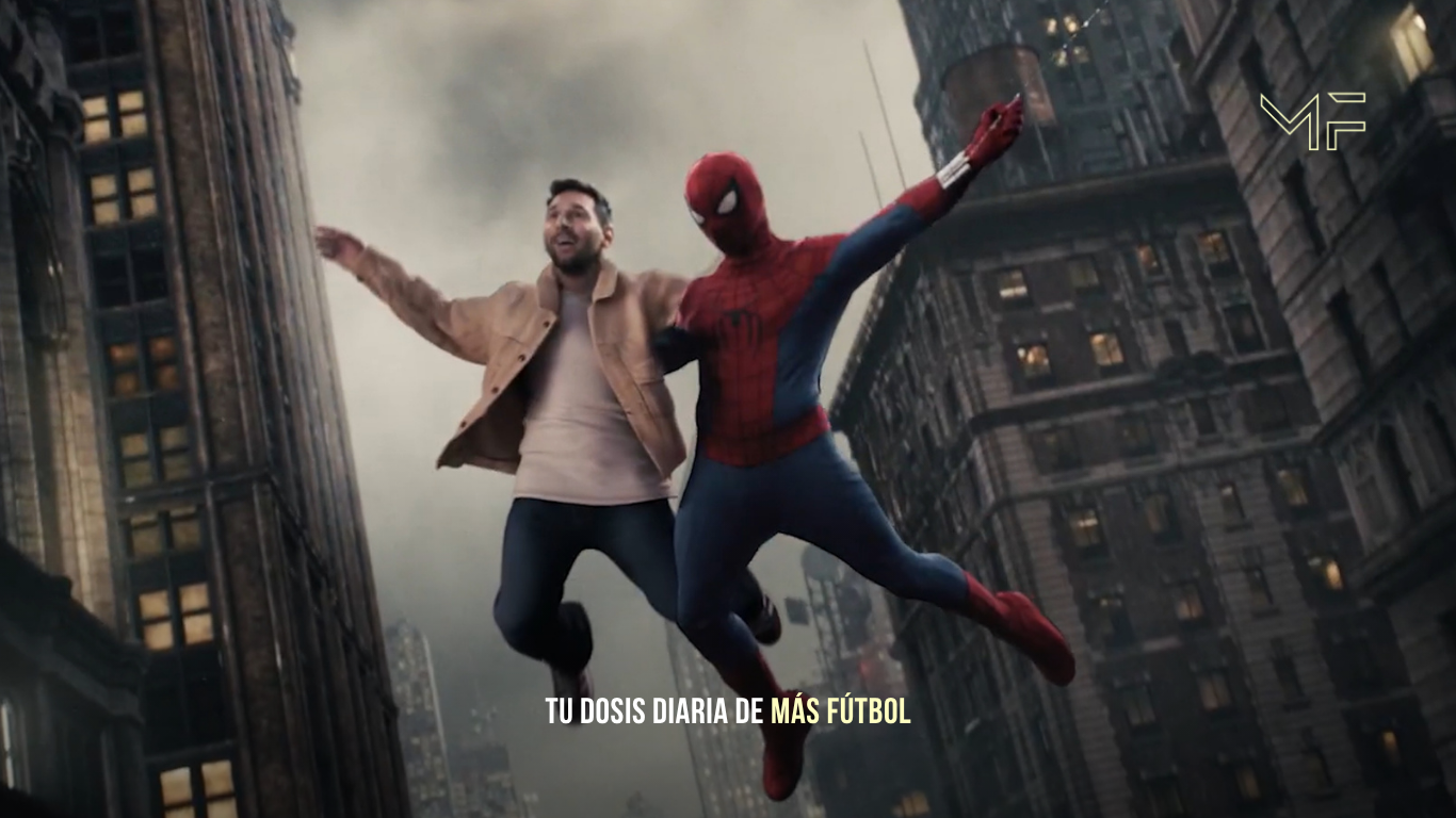 Lionel Messi protagoniza un inesperado avance promocional de Spider-Man: Brand New Day junto a Tom Holland, uniendo fútbol, cine y Mundial 2026.