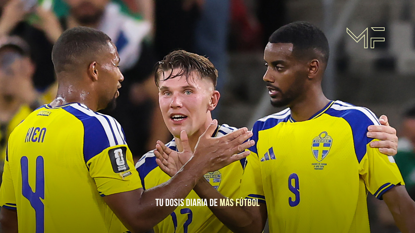 Suecia arrasa y toma el liderato