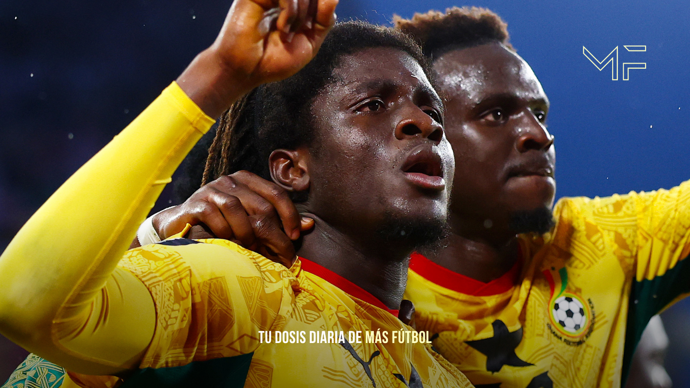 Ghana golpea a Panamá en el 95