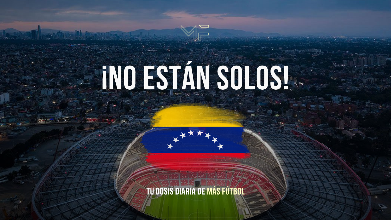 Venezuela emociona al Estadio Azteca