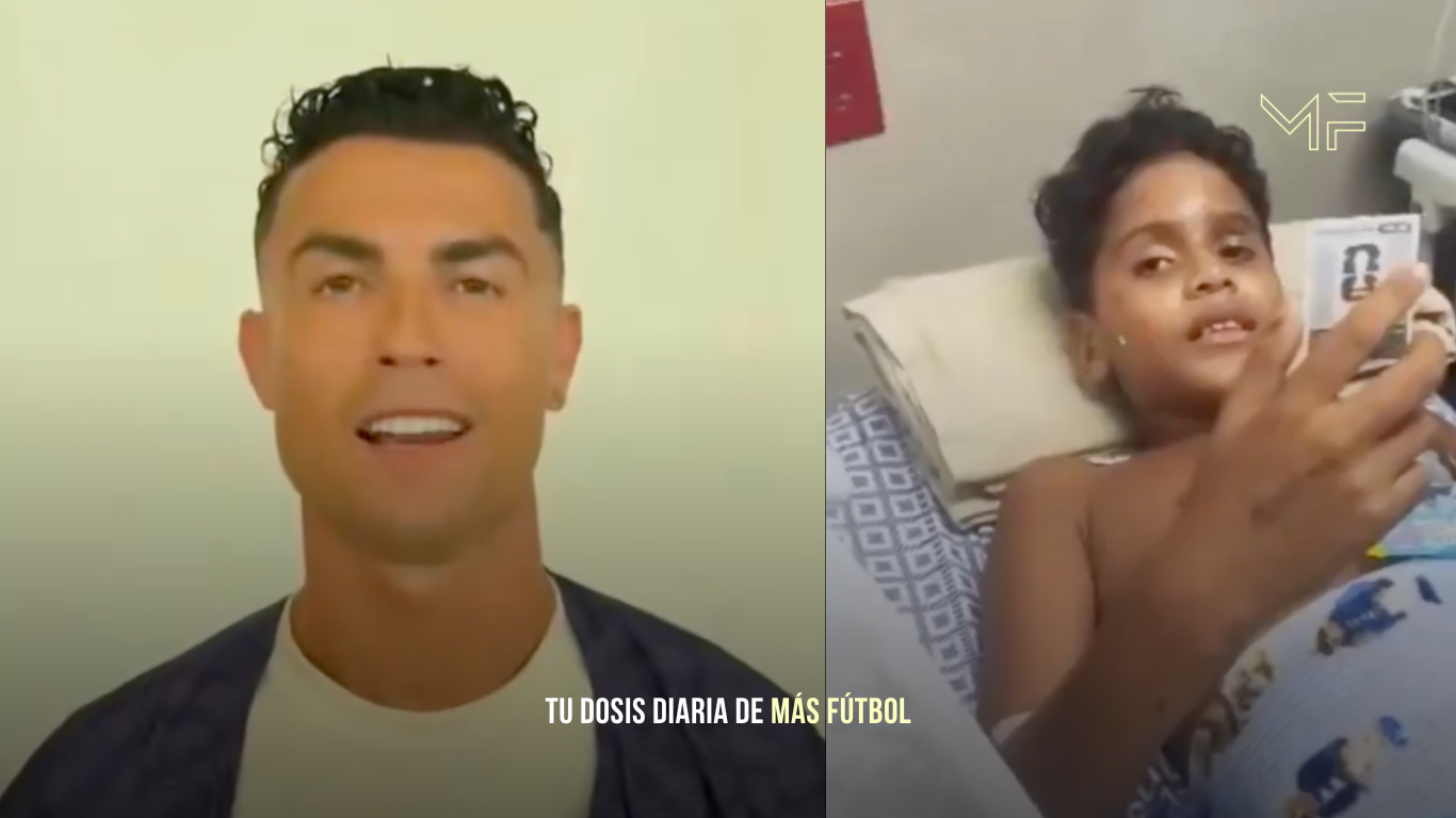 Cristiano Ronaldo emociona con un gesto inolvidable