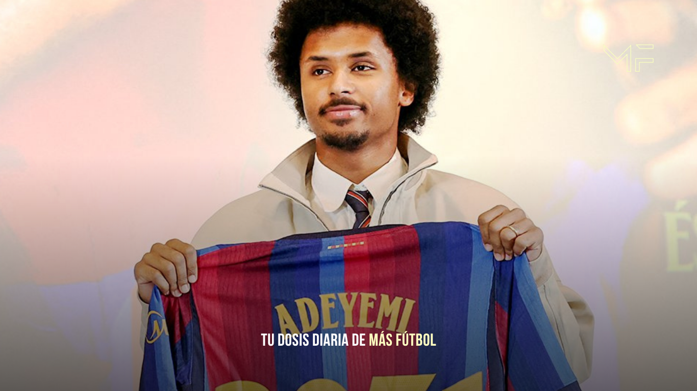 Adeyemi ya es nuevo jugador del Barça