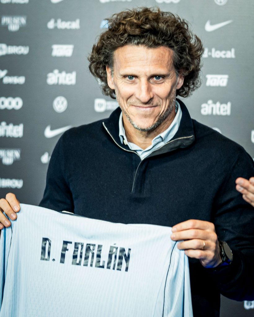 Diego Forlán vuelve a la Celeste como DT