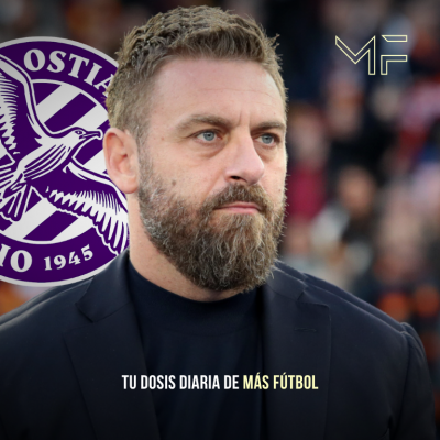 Daniele De Rossi lidera el ascenso del Ostiamare a Serie C tras rescatar al club de la quiebra en 2025.