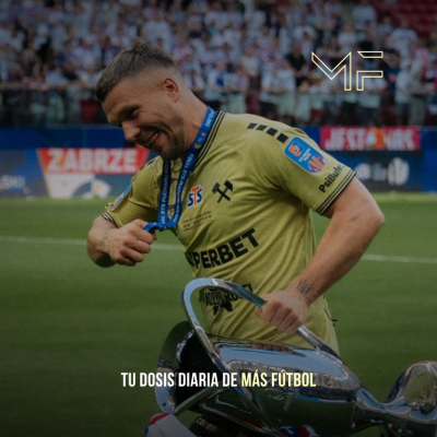 Podolski cumple su sueño final