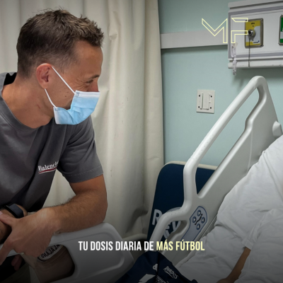 Canales y un gesto que trasciende el fútbol