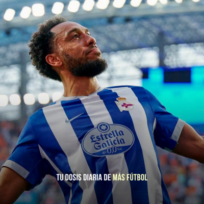 Aubameyang cumple su juramento en Riazor