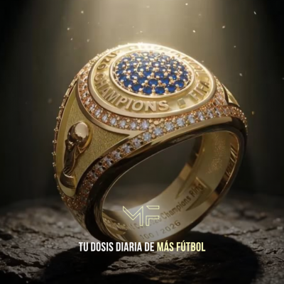 La FIFA estrena anillos para el campeón