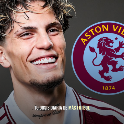 Alejandro Garnacho deja el Chelsea y jugará cedido en el Aston Villa de Unai Emery. El argentino buscará relanzar su carrera en la Champions League.