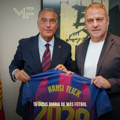 Barcelona blinda a Flick hasta 2028
